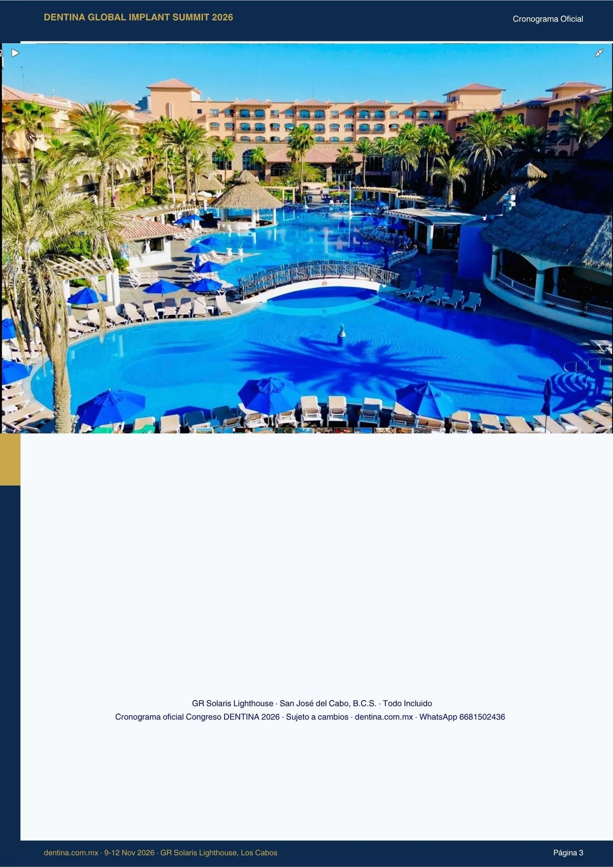 ⚡ Últimos 30 Lugares — Congreso DENTINA 2026 | Los Cabos