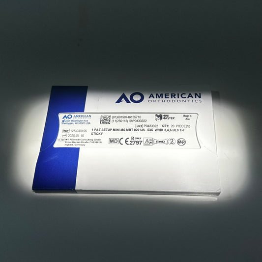 Brackets mini roth .022 american orthodontic