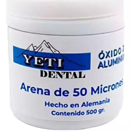 Arena de oxido aluminio 50 micras yeti