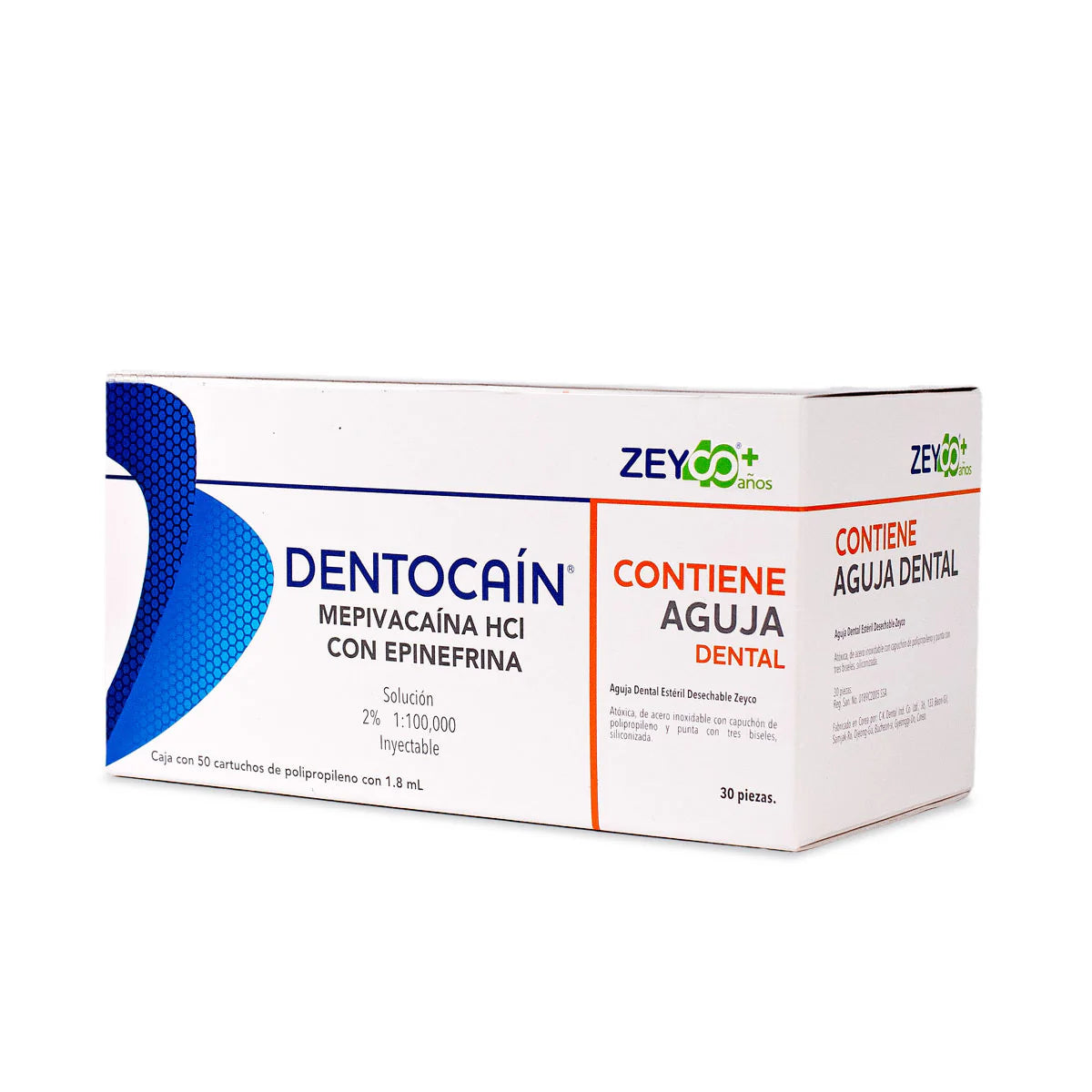 Dentocaina mepivacaina con epinefrina
