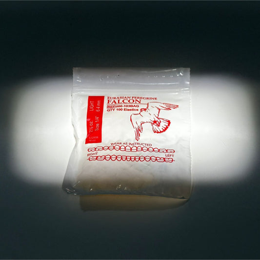 Ligas intraorales 2.5oz 1/4 falcon AO