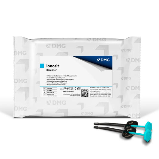 Ionosit ionomero de vidrio para bases caja c 20