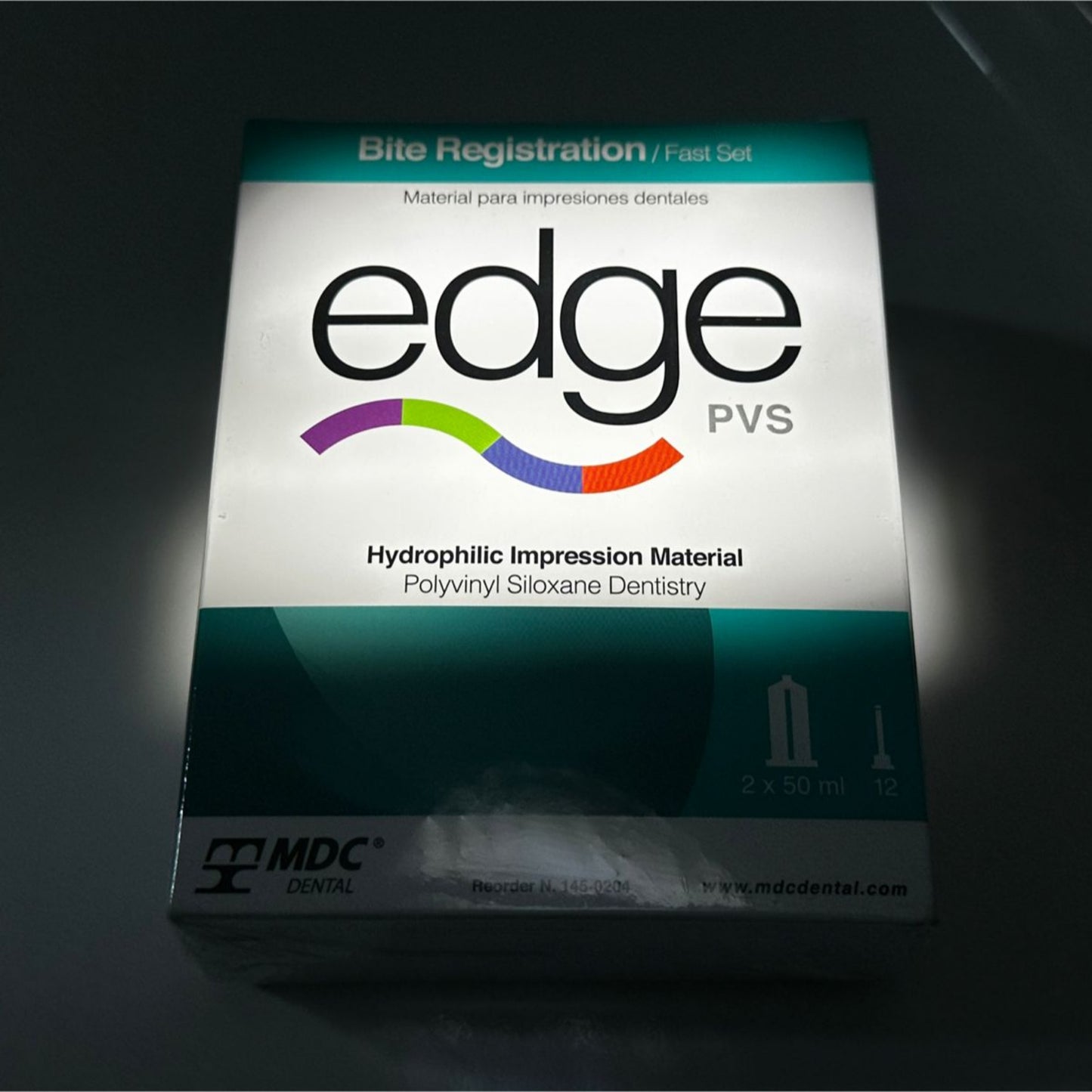 Silicon edge bite register