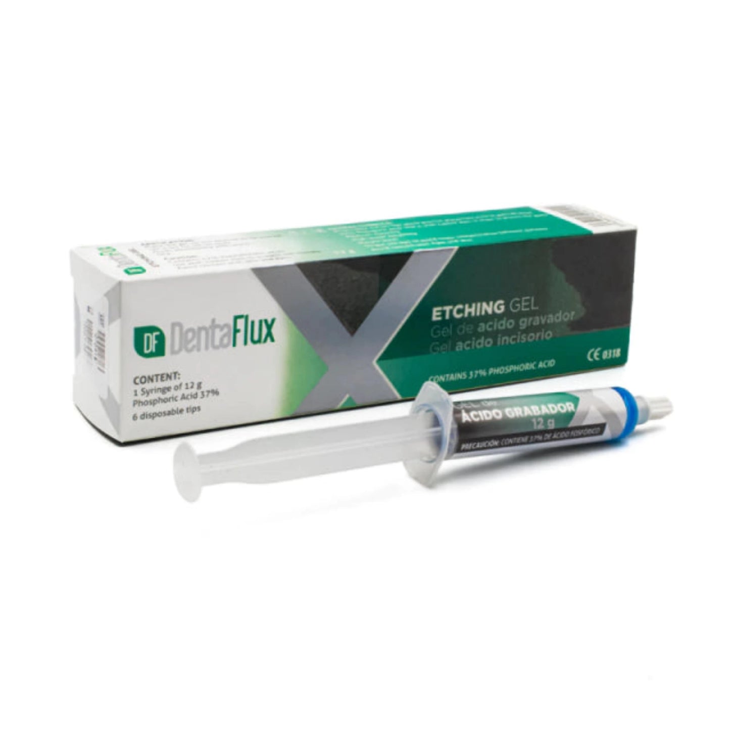 Acido grabador dentaflux 12gr