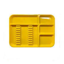 Charola de plastico anclada