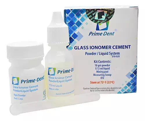 Ionomero cemento glass 18g prime dent