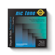 Dique nictone sintetico 6x6 azul medio c/15 hojas