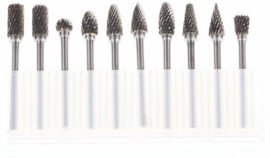Kit de fresas de carburo 0,32 Cm 10PCS.