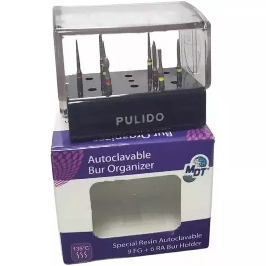 Kit pulido de fresas diamante autoclave