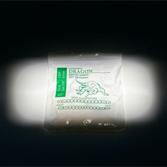 Ligas intraorales 2.5oz 3/16 dragon AO
