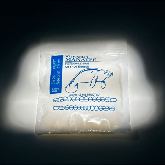 Ligas intraorales 6.5oz 5/16 manatee AO