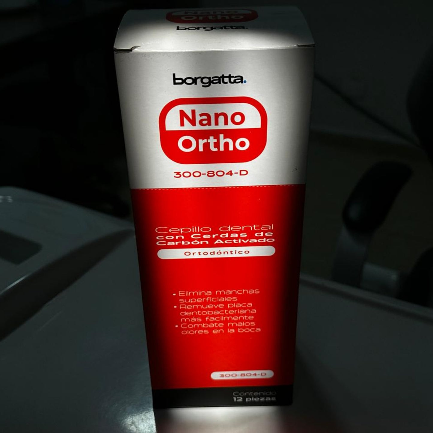 Cepillo dental ortodontico nano orto caja c 12