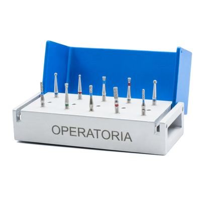Kit operatoria c 10 fresas mdt