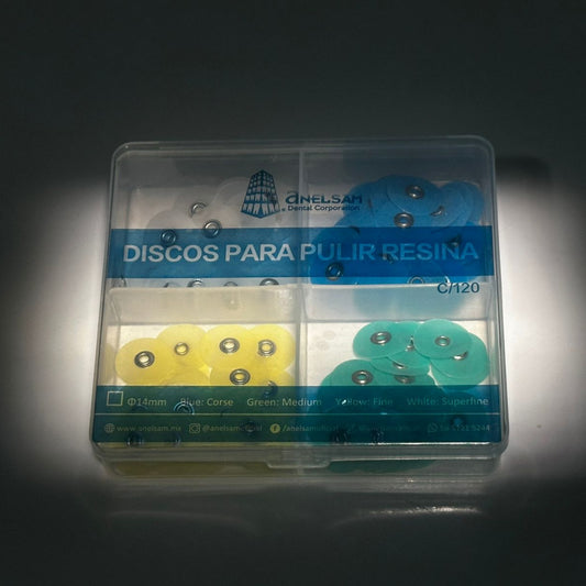 Kit pulido soflex c/120 anelsam