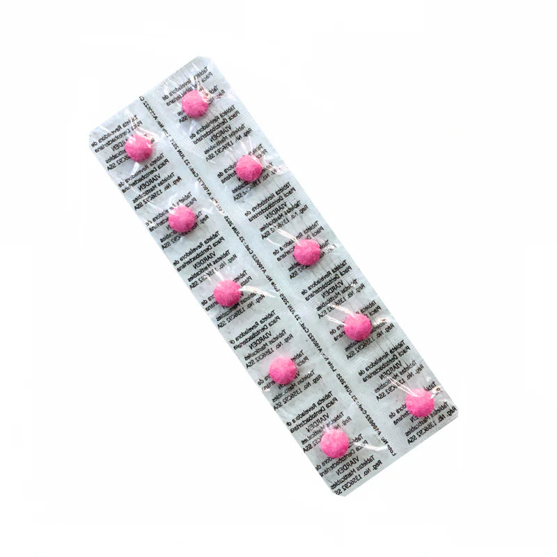 Tableta reveladora viarden con 100 c sabor