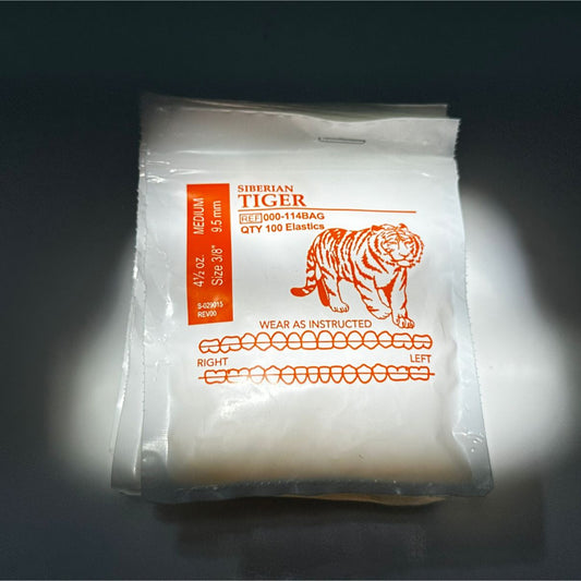 Ligas intraorales 4.5oz 3/8 tigre AO