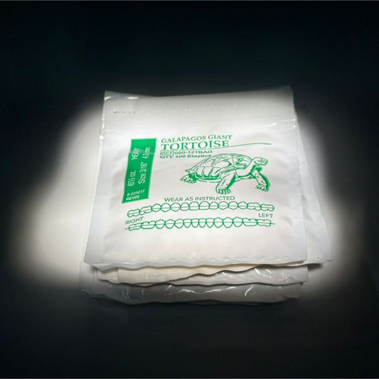 Ligas intraorales 6.5oz. 3/16 tortuga