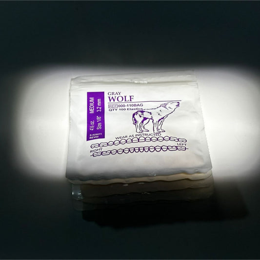 Ligas intraorales 4.5oz 1/8 AO lobo