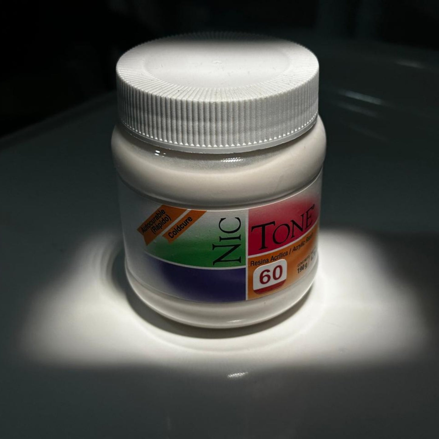 Acrilico autocurable rapido nictone 190g