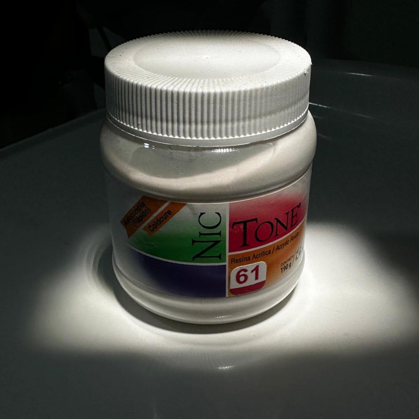 Acrilico autocurable rapido nictone 190g
