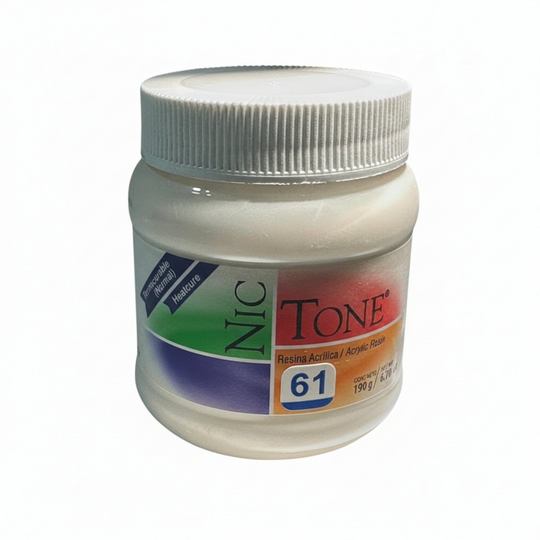 Acrilico termocurable normal nictone 190gr