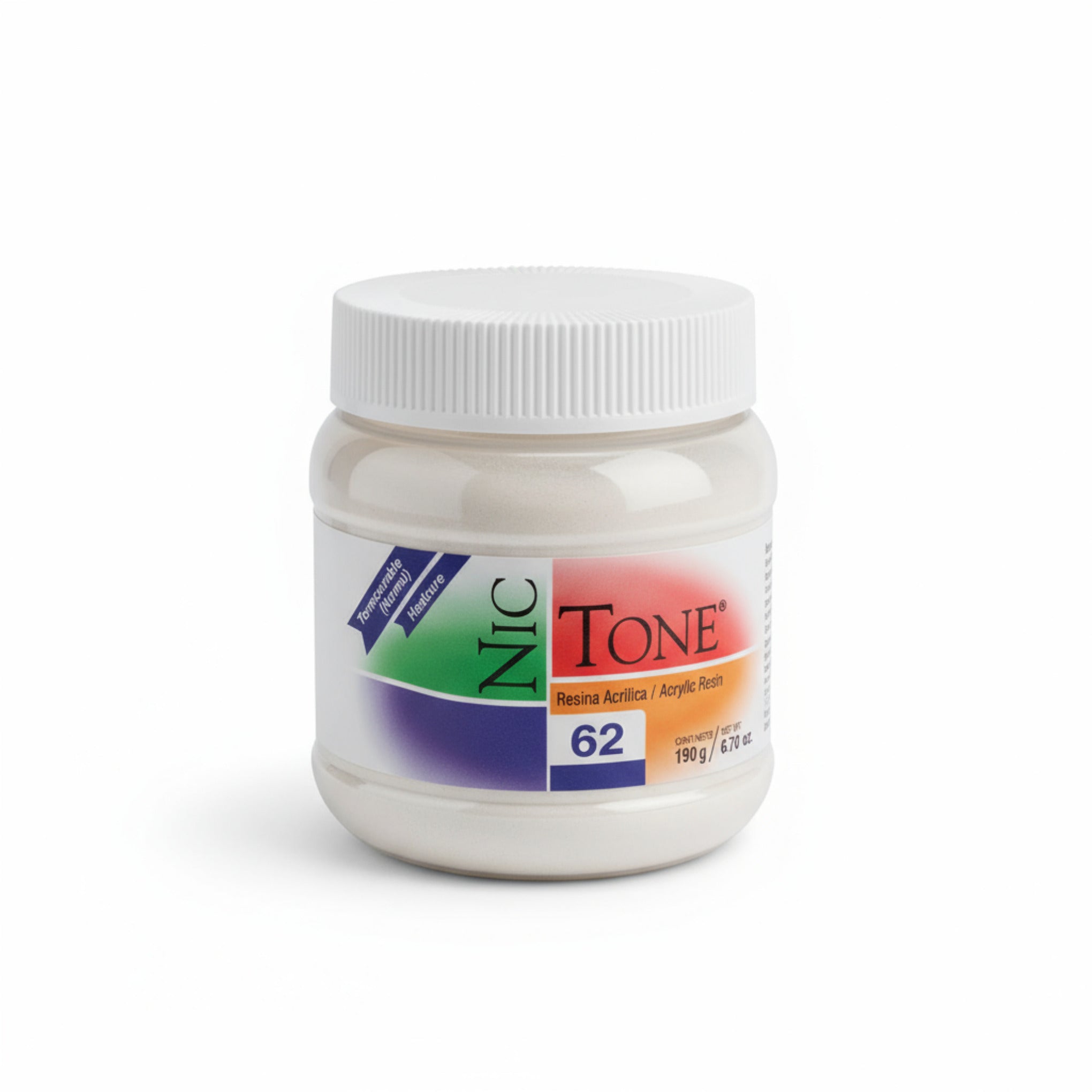 Acrilico termocurable normal nictone 190gr