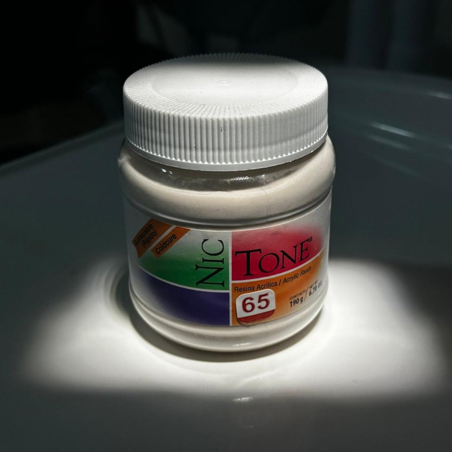 Acrilico autocurable rapido nictone 190g