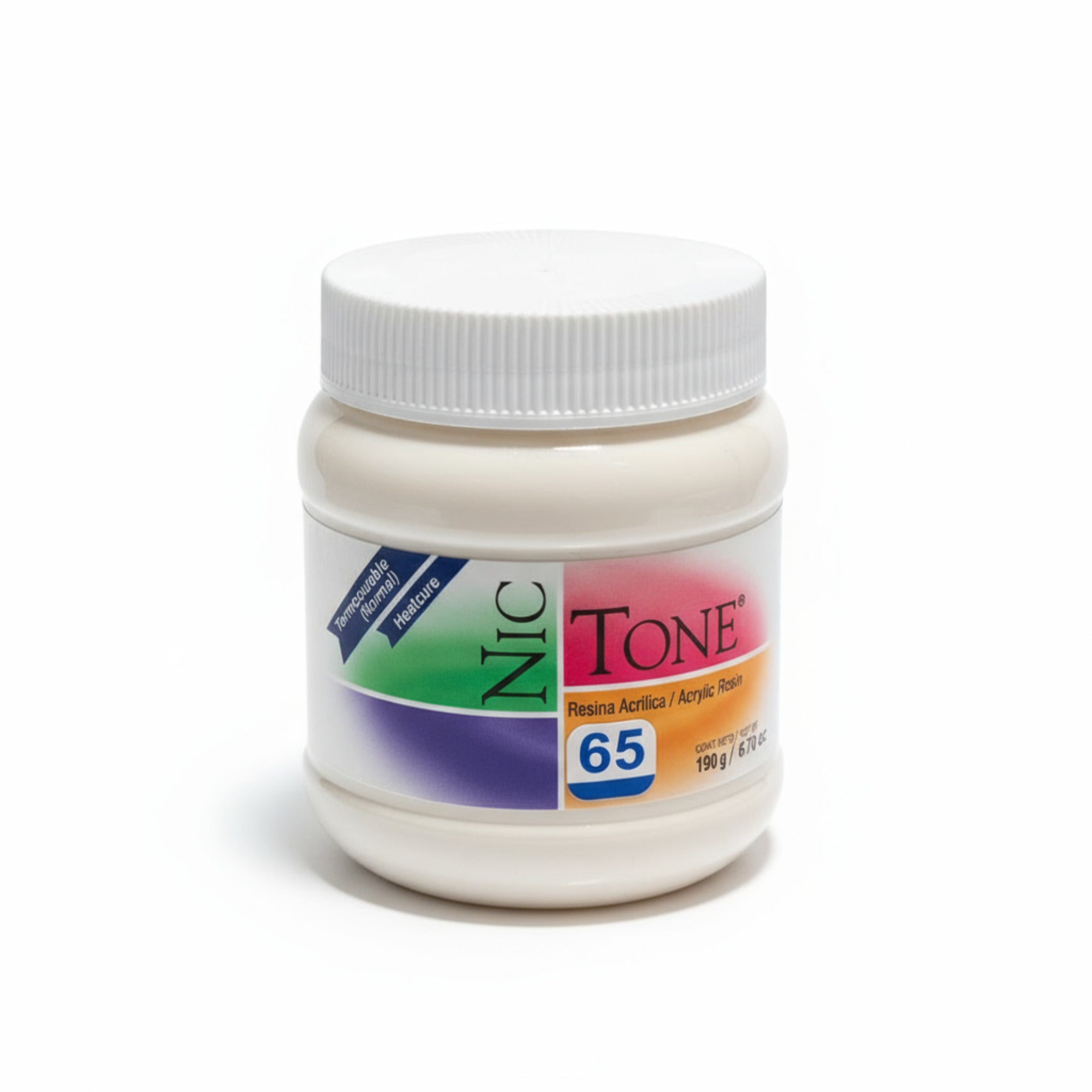 Acrilico termocurable normal nictone 190gr