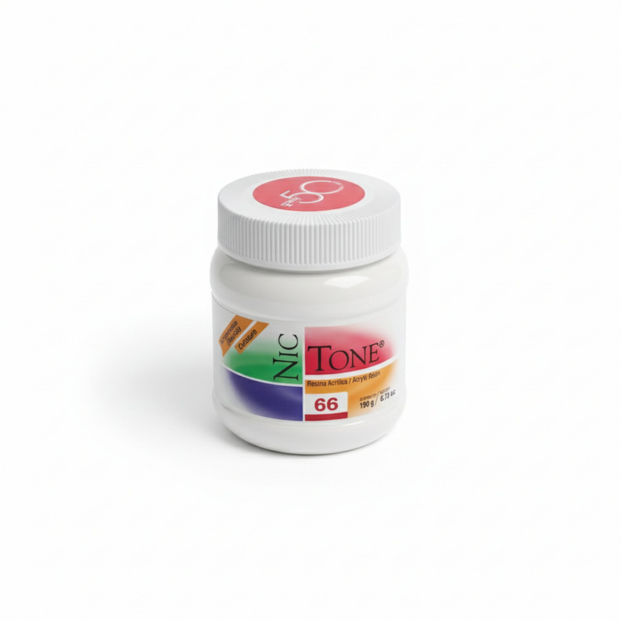 Acrilico termocurable normal nictone 190gr