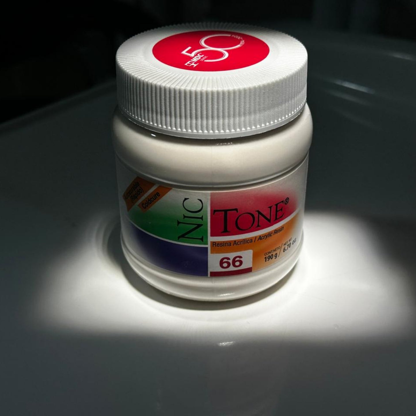 Acrilico autocurable rapido nictone 190g
