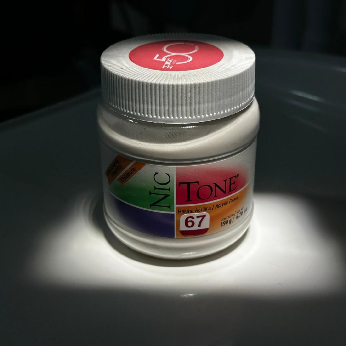 Acrilico autocurable rapido nictone 190g