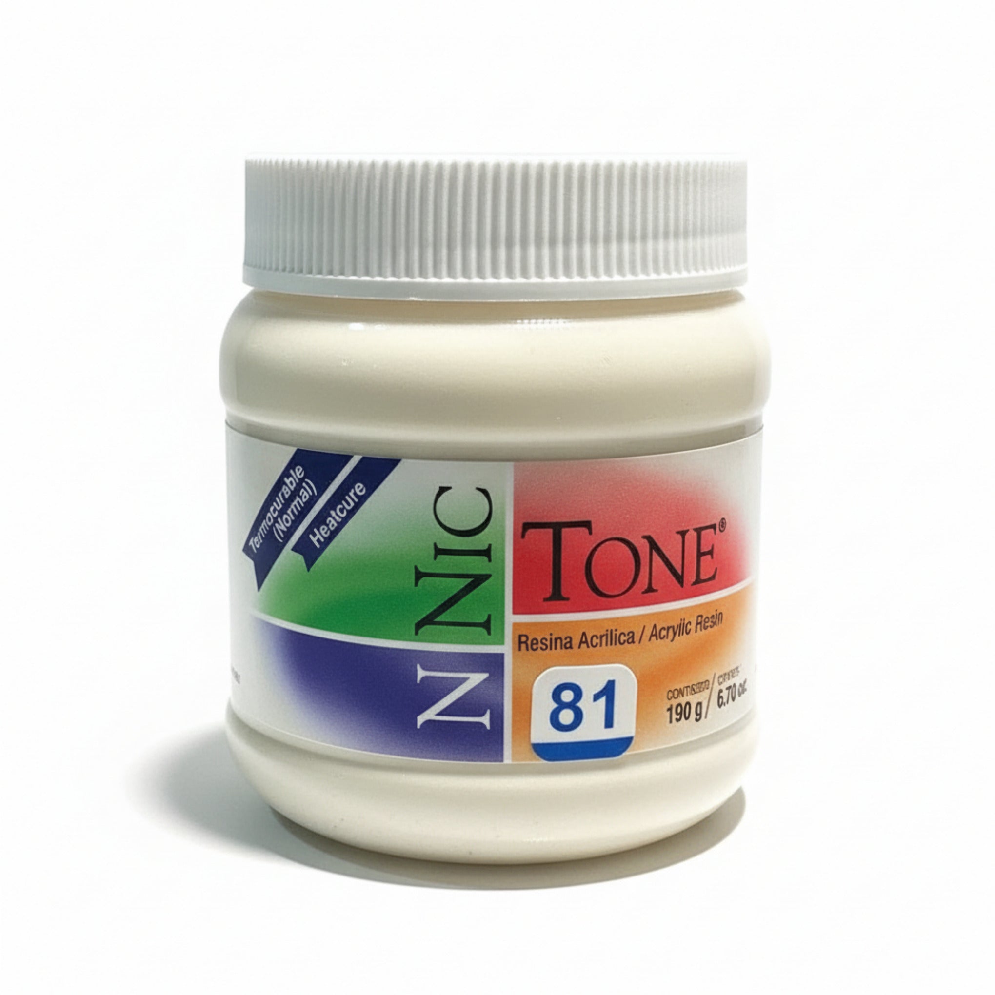 Acrilico termocurable normal nictone 190gr