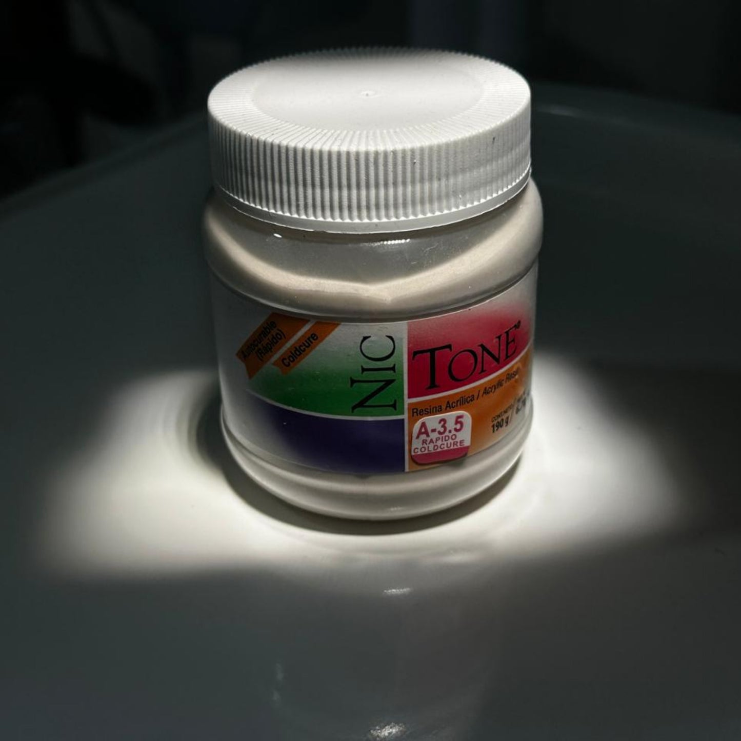 Acrilico autocurable rapido nictone 190g