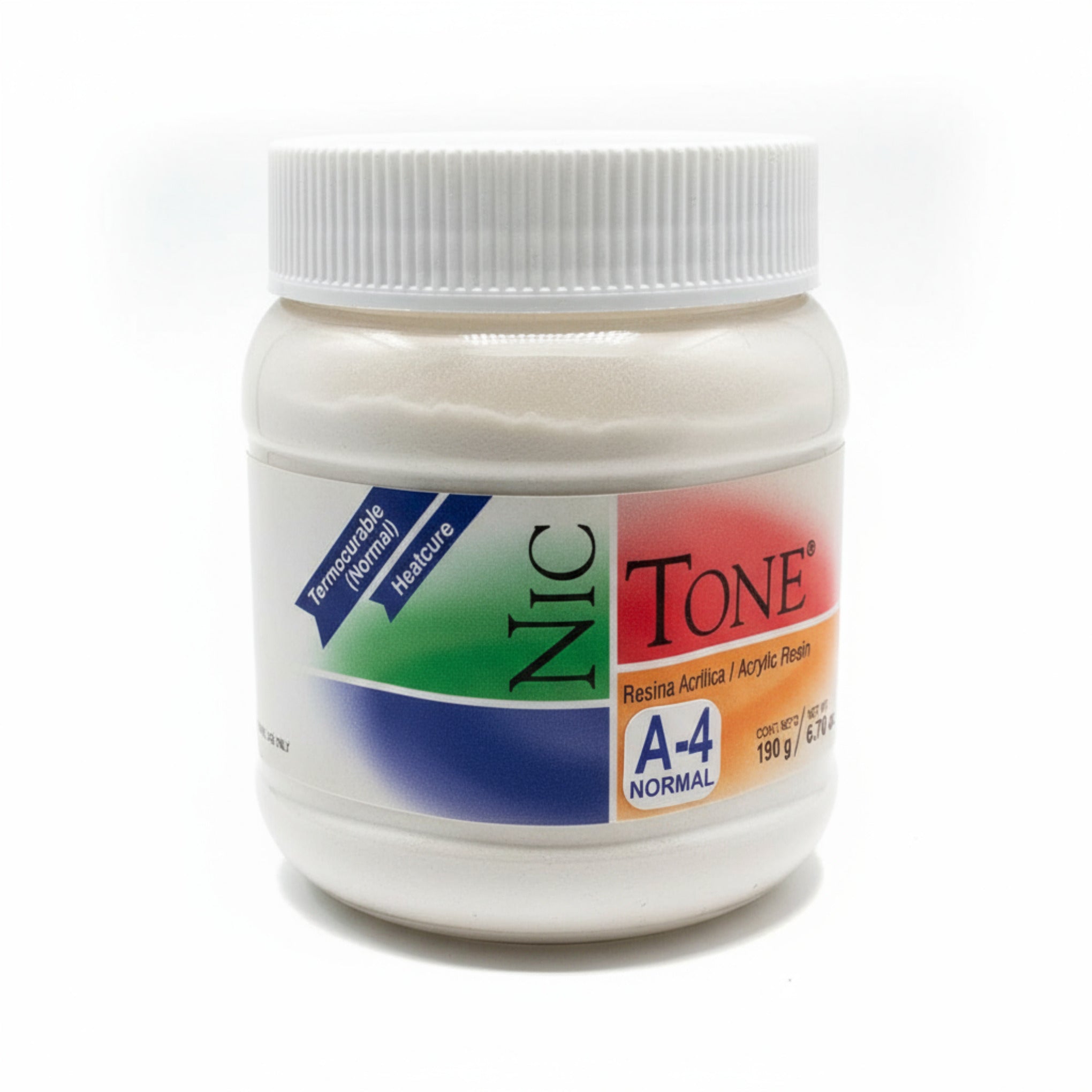 Acrilico termocurable normal nictone 190gr