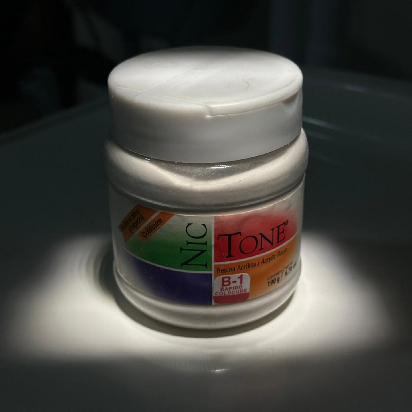 Acrilico autocurable rapido nictone 190g