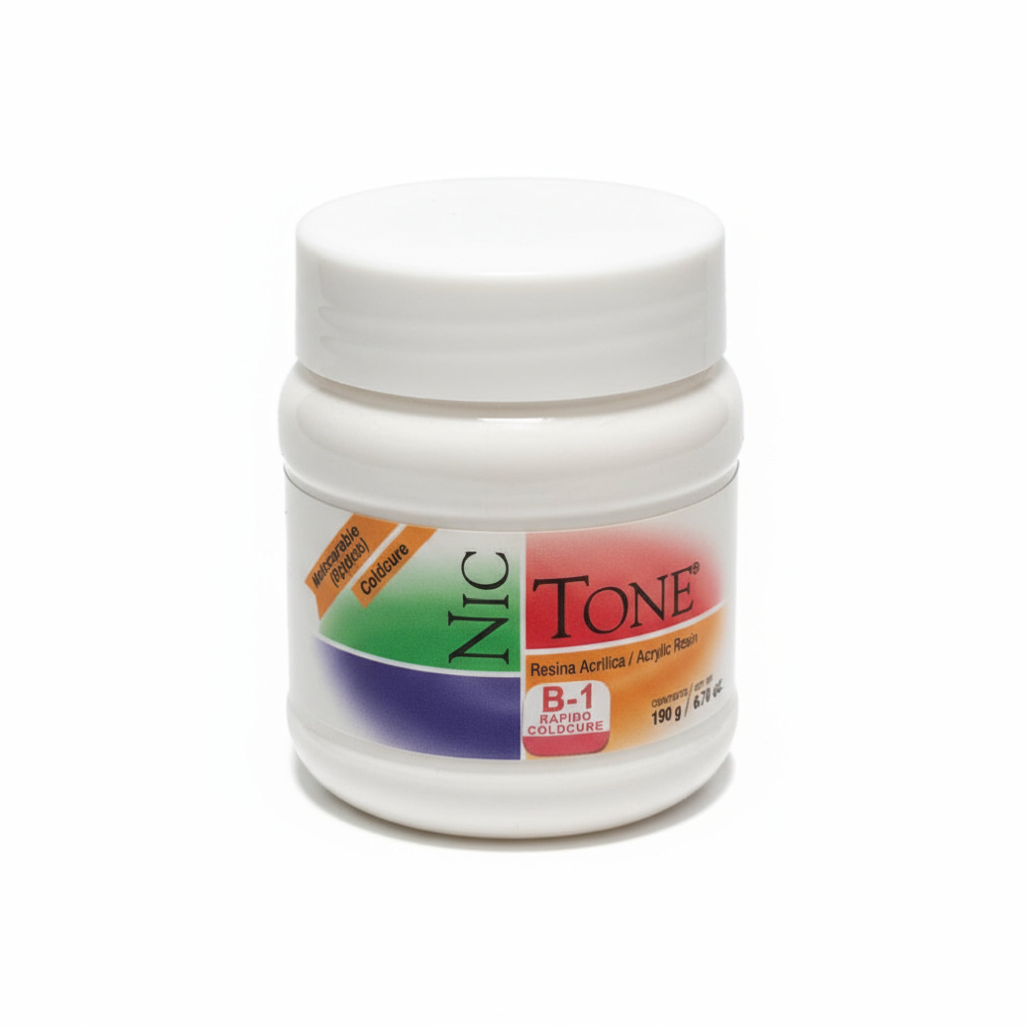 Acrilico autocurable rapido nictone 190g