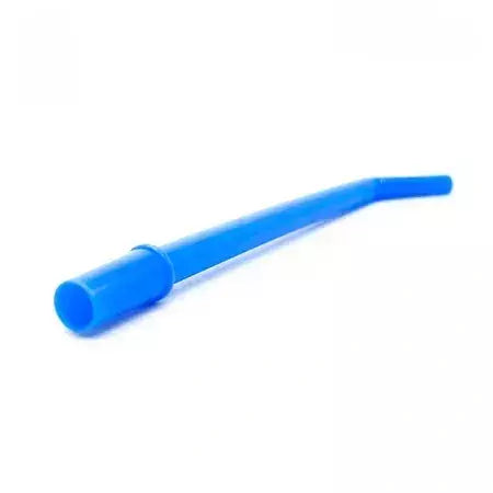 Canula eyector quirurgica con 25 azul larga (premium plus)