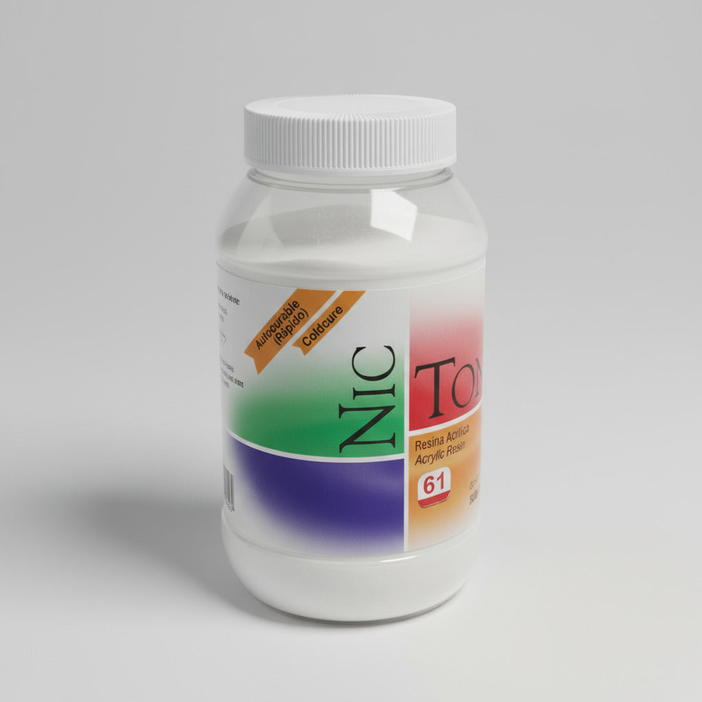Acrilico autocurable rapido nictone 500gr