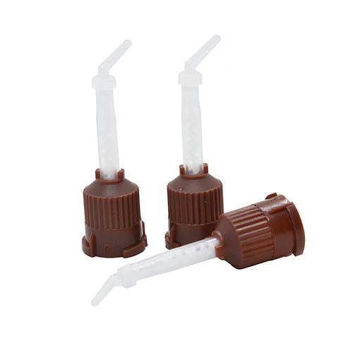 Puntas mezcladoras cafe con punta intraoral