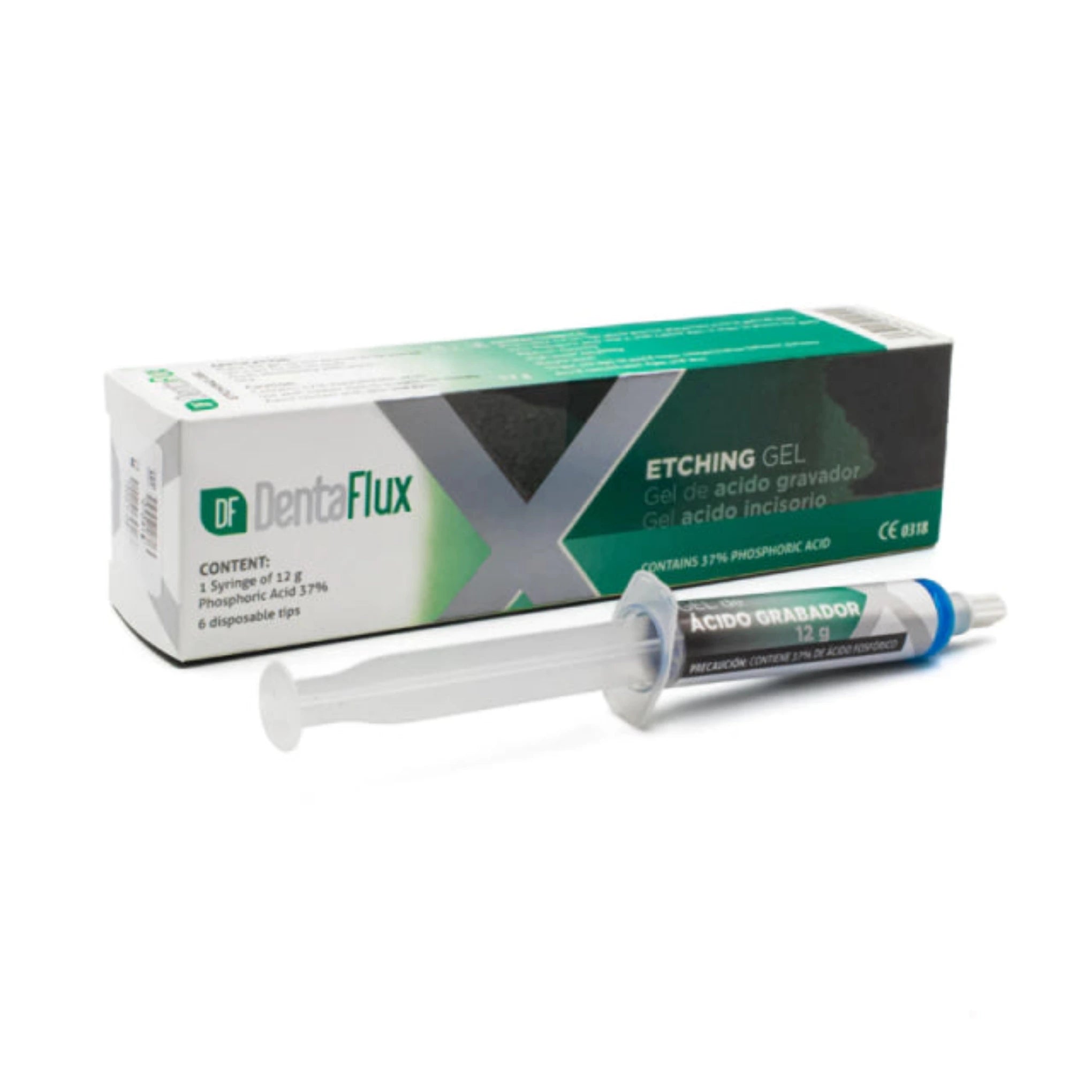 Acido grabador dentaflux 12gr