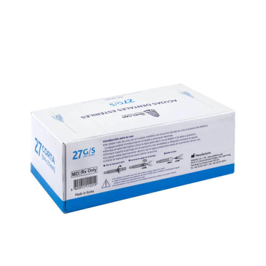 Aguja individual corta anelsam