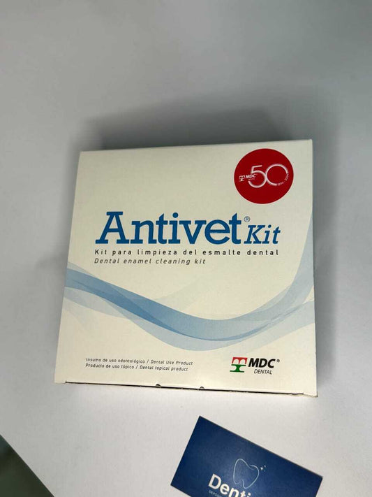 Kit antivet solucion para limpieza de esmalte dental