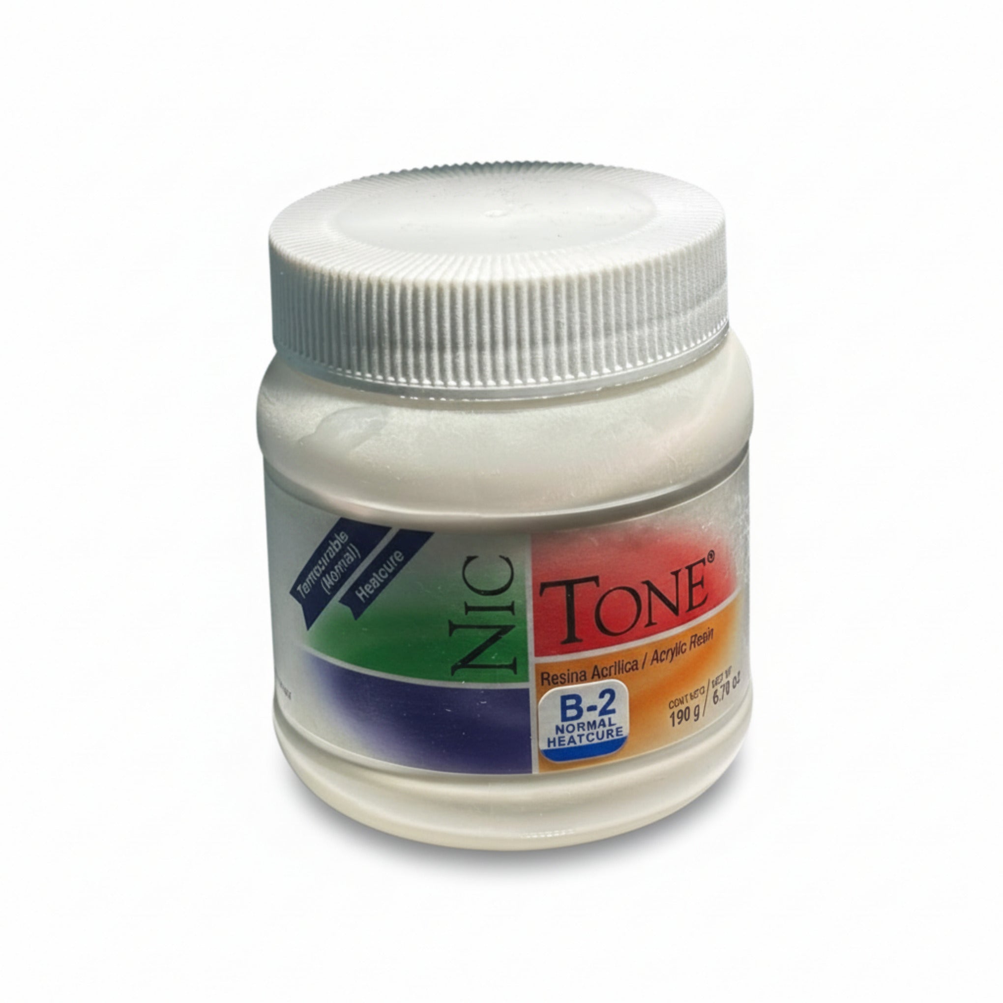Acrilico termocurable normal nictone 190gr
