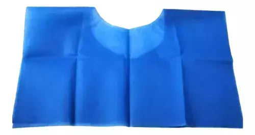Babero desecable azul c 50