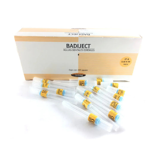 Agujas badiject 27 corta