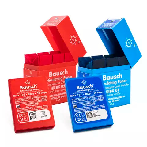 Papel para articular 200 tiras bausch c 300