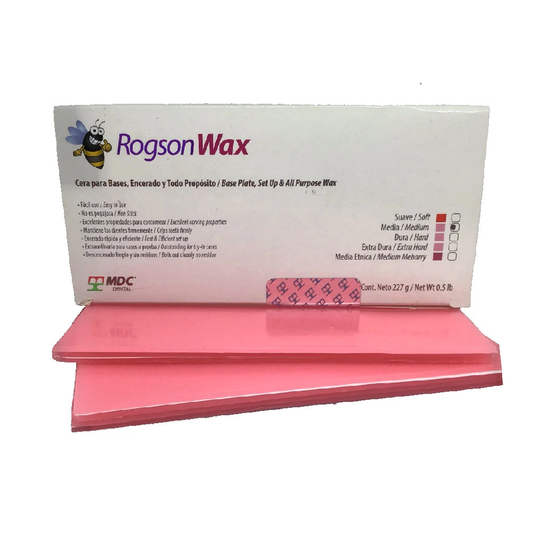 Cera para bases rogson wax 1/2 libra