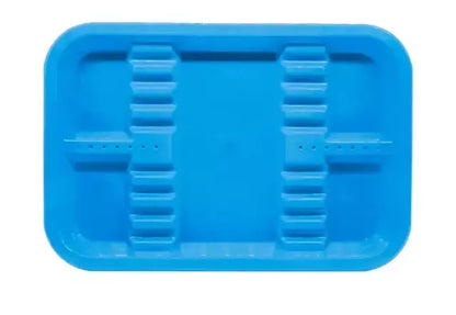 Charola de plastico anclada