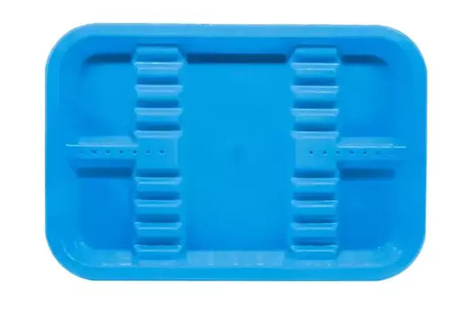 Charola de plastico anclada