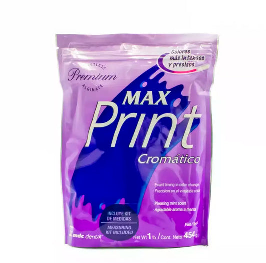 Alginato max print cromatico tipo I